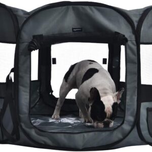 Portable Soft-Sided Octagonal Pet Playpen